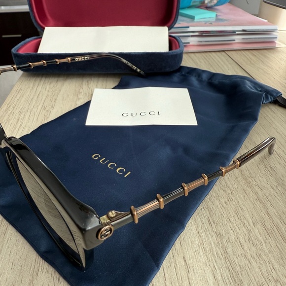 Gucci Luxury Stylish Cat Eye Sunglasses Authentic full inclusion - Picture 4 of 9